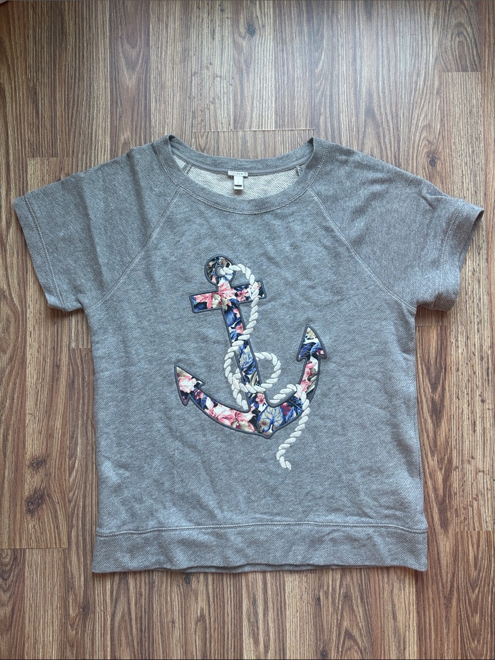 J.Crew Anchor Applique Sweatshirt